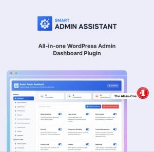 Smart Admin Assistant Pro - All-in-one WordPress Admin Dashboard Plugin